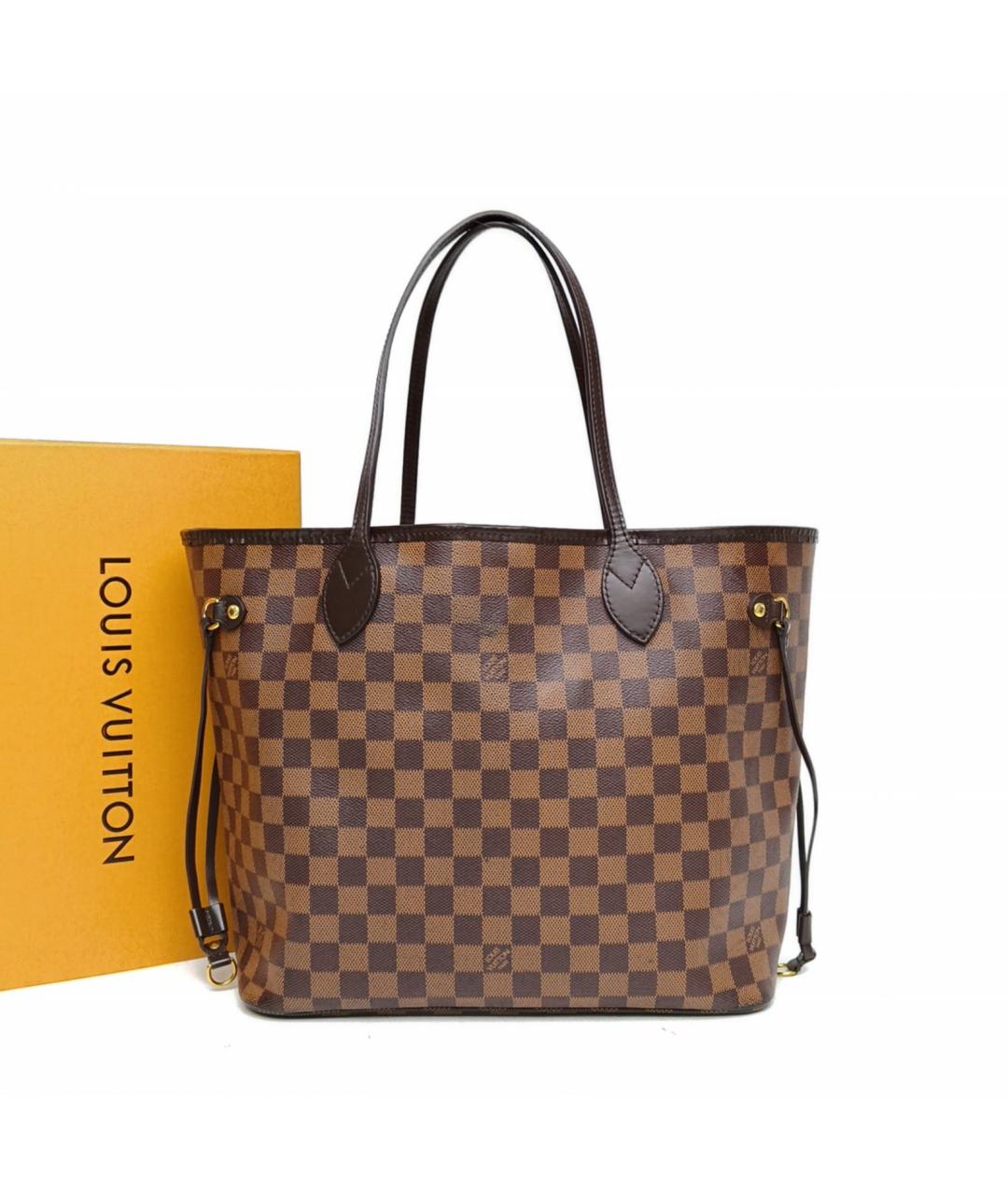 LOUIS VUITTON Коричневая сумка через плечо, фото 8