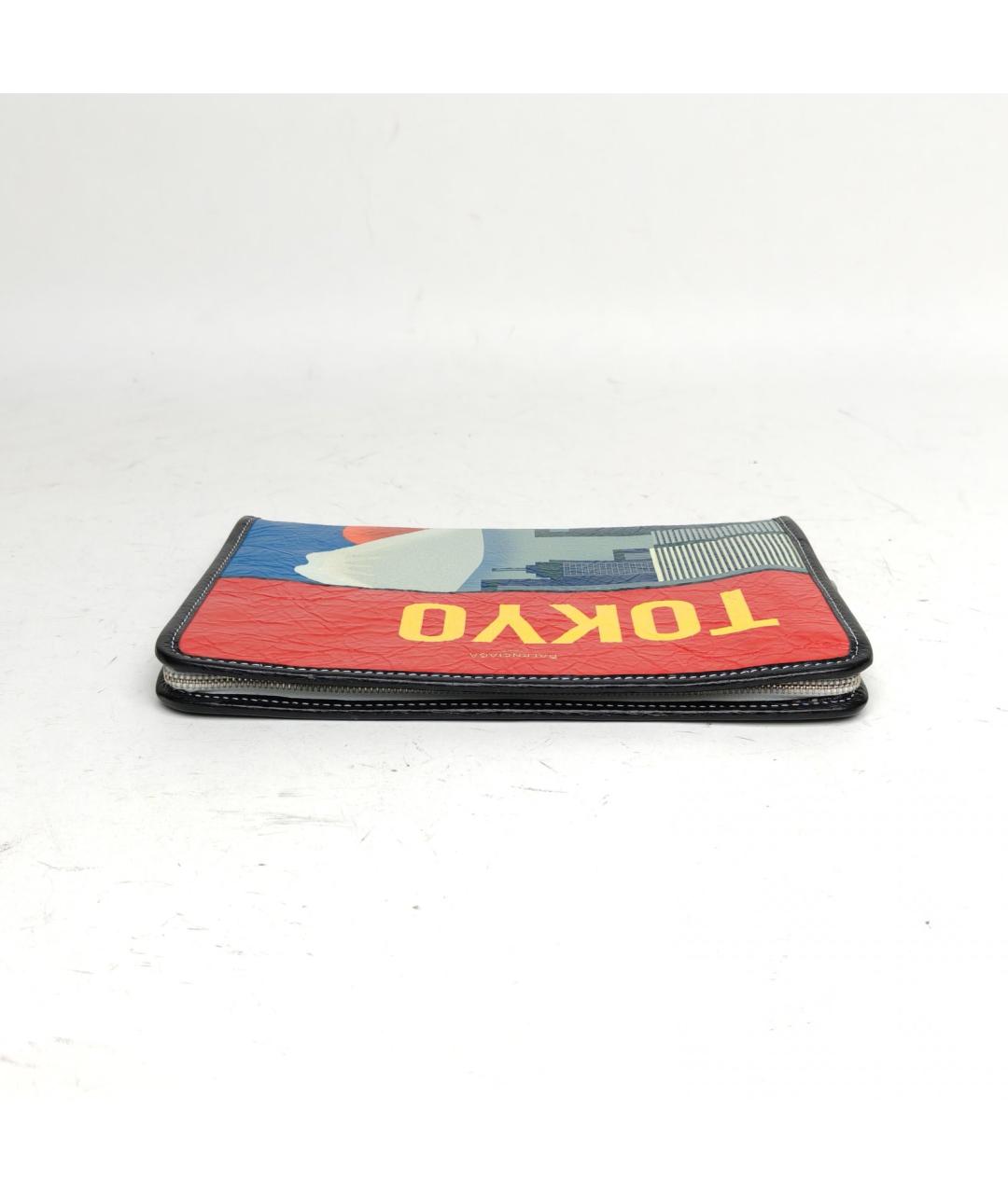 BALENCIAGA Мульти кожаная сумка с короткими ручками, фото 6