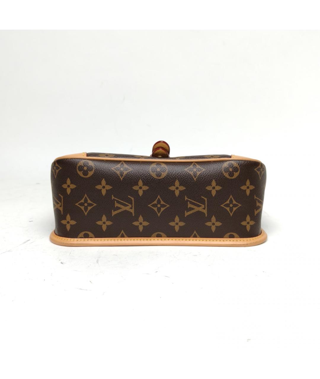 LOUIS VUITTON Коричневая сумка через плечо, фото 6