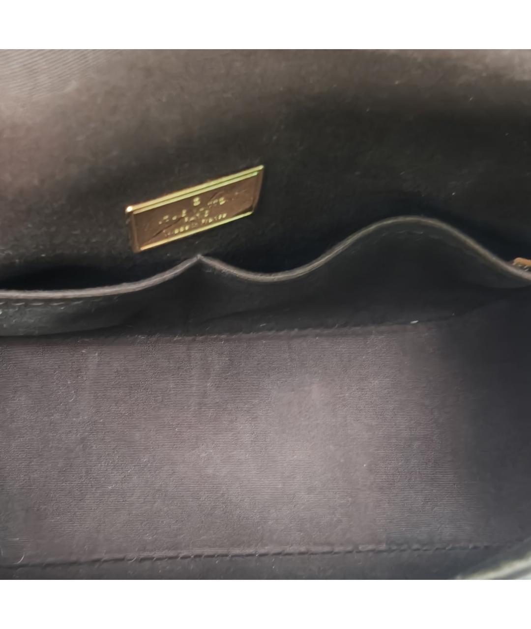 LOUIS VUITTON Бордовая сумка через плечо из лакированной кожи, фото 7