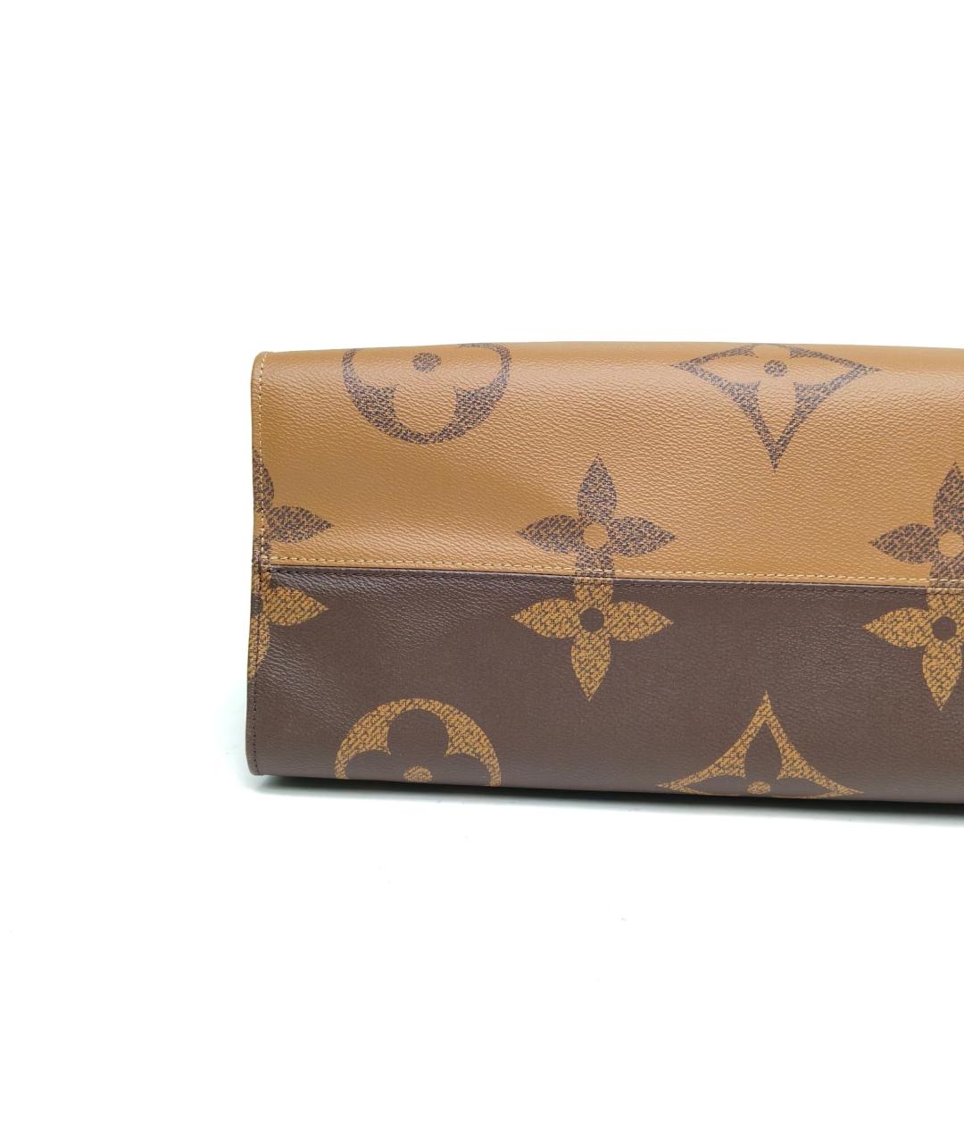 LOUIS VUITTON Коричневая сумка с короткими ручками, фото 6