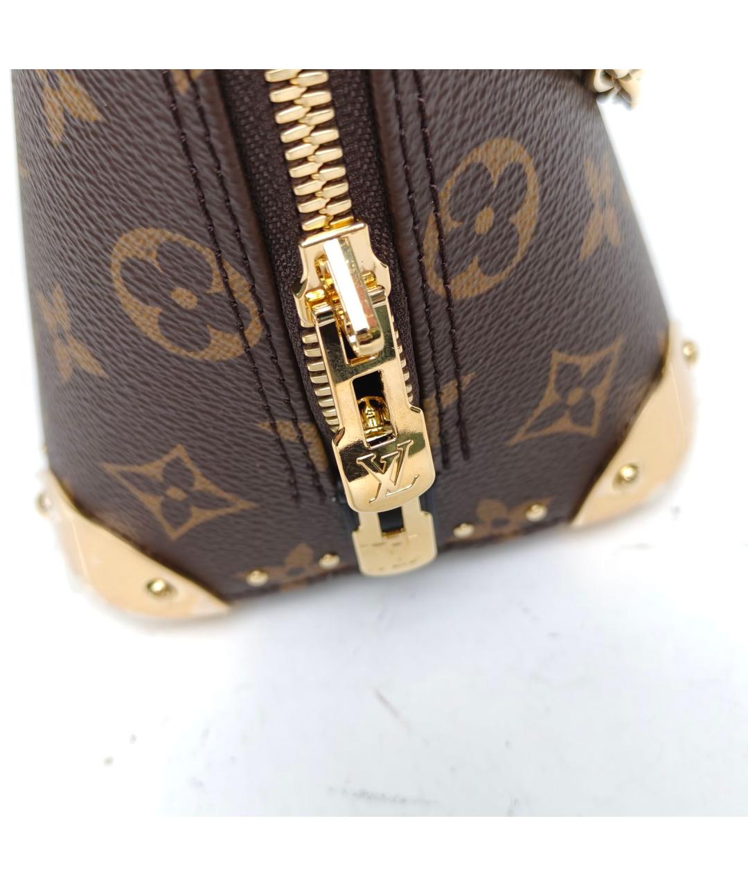 LOUIS VUITTON Коричневая сумка через плечо, фото 7