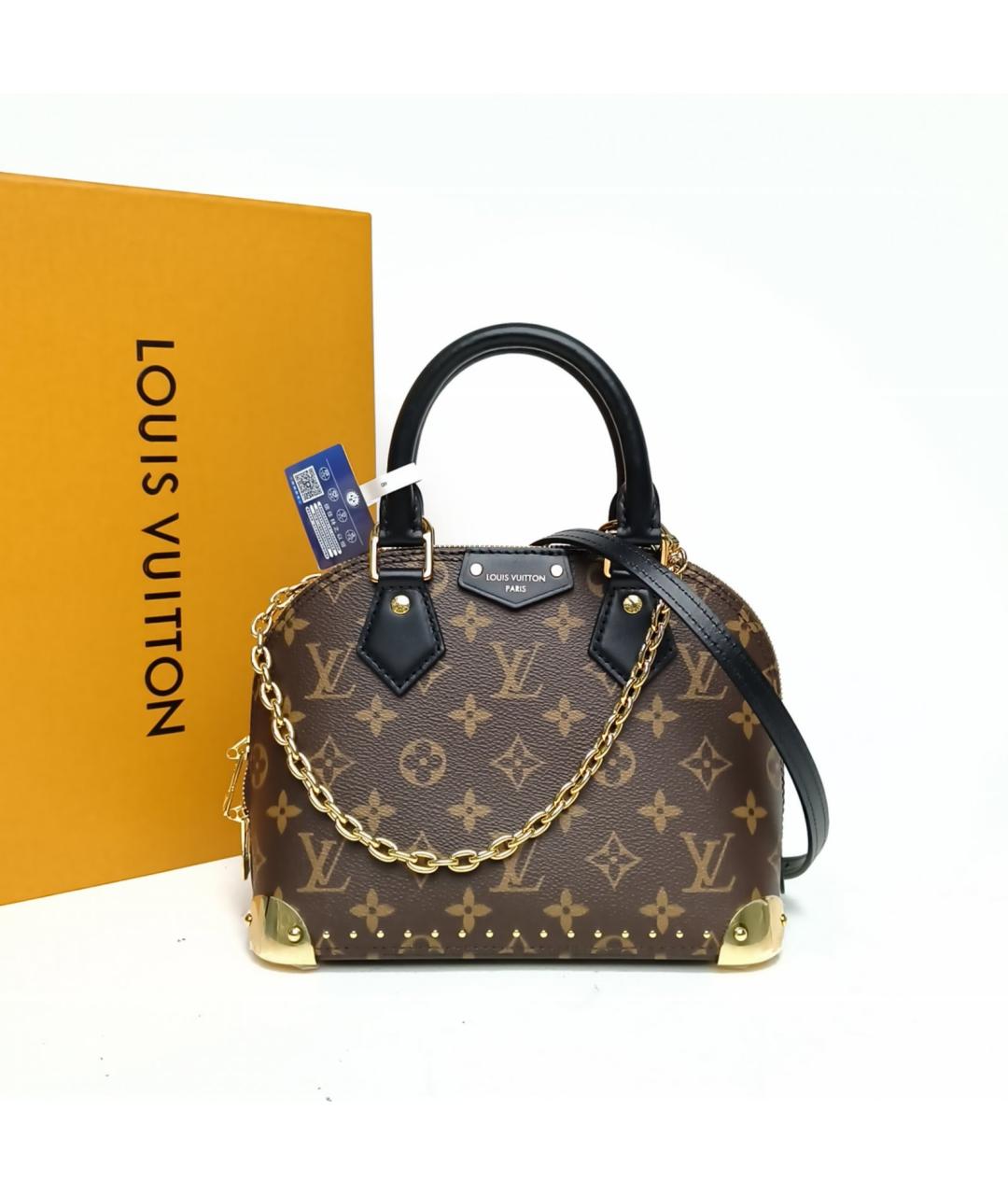 LOUIS VUITTON Коричневая сумка через плечо, фото 9