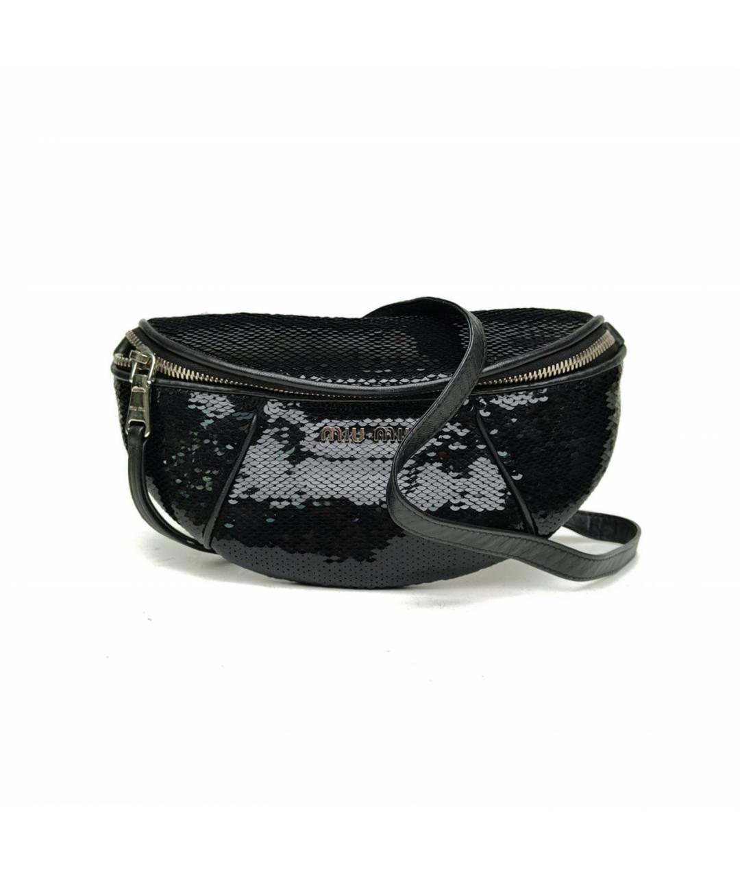 MIU MIU Черная сумка через плечо, фото 2