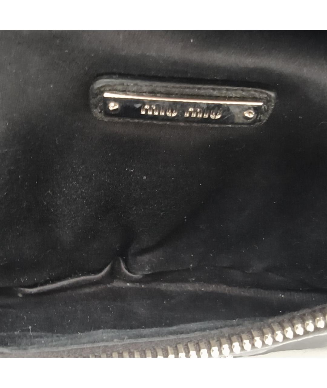 MIU MIU Черная сумка через плечо, фото 8