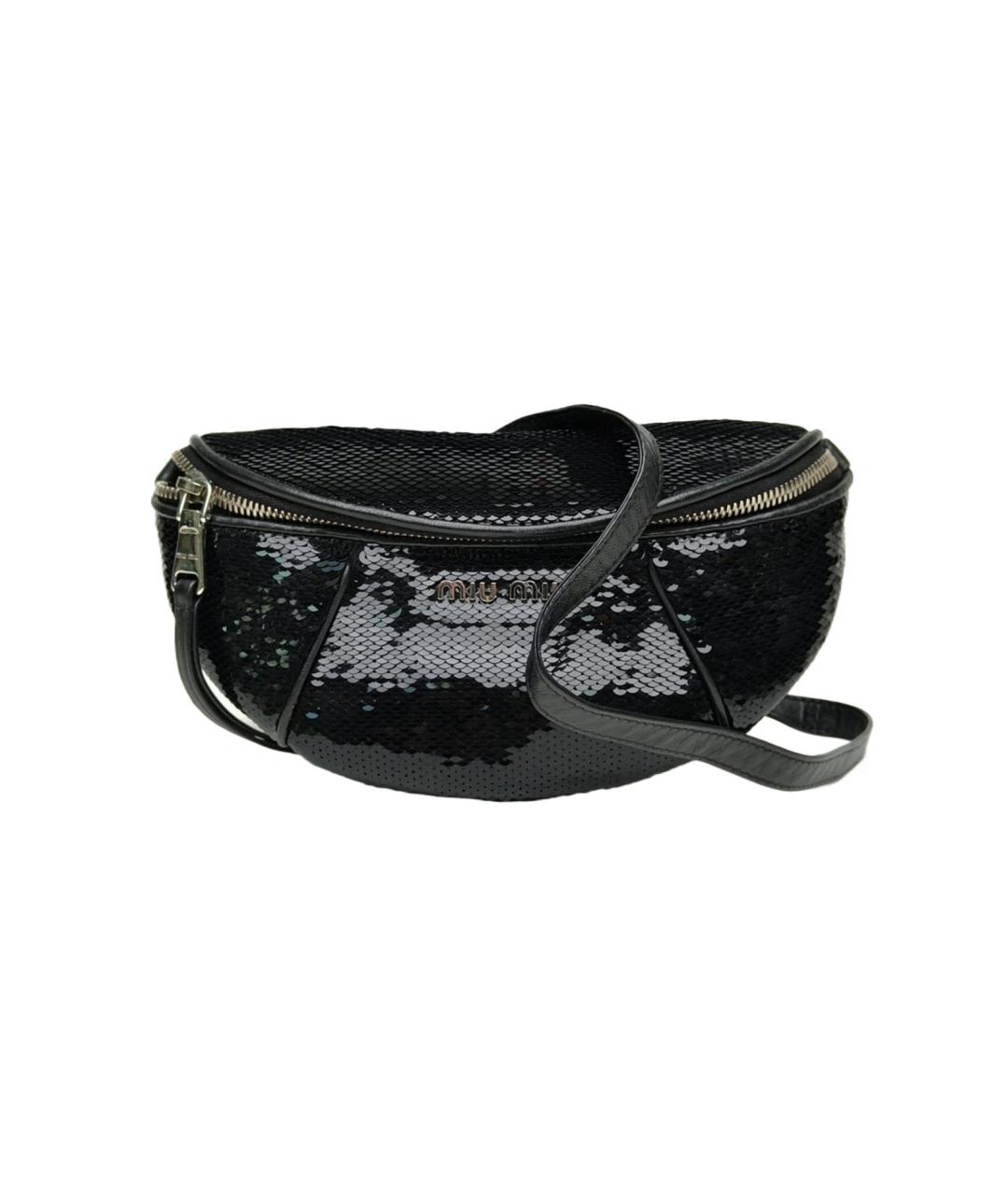 MIU MIU Черная сумка через плечо, фото 1