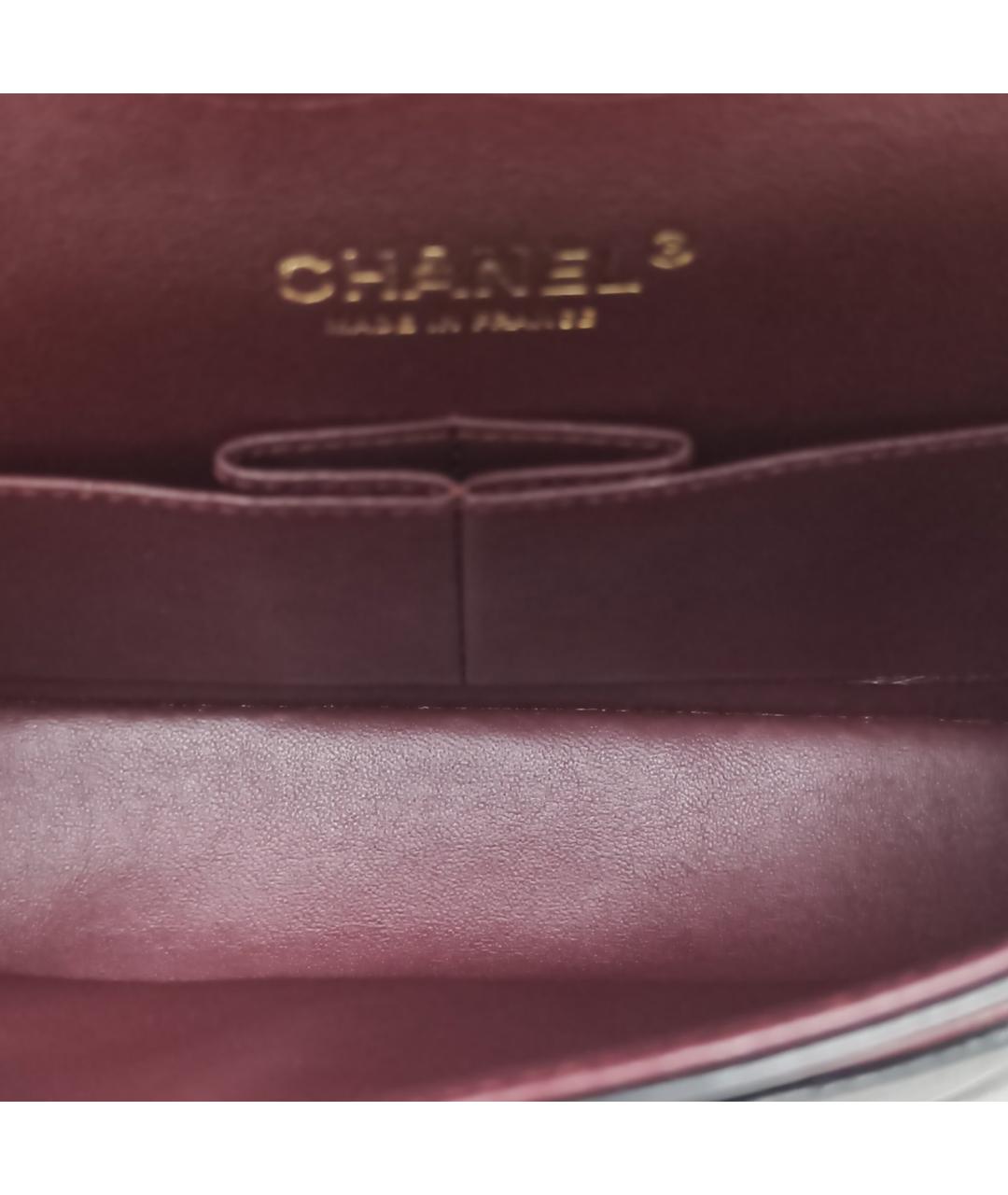 CHANEL Черная кожаная сумка через плечо, фото 7