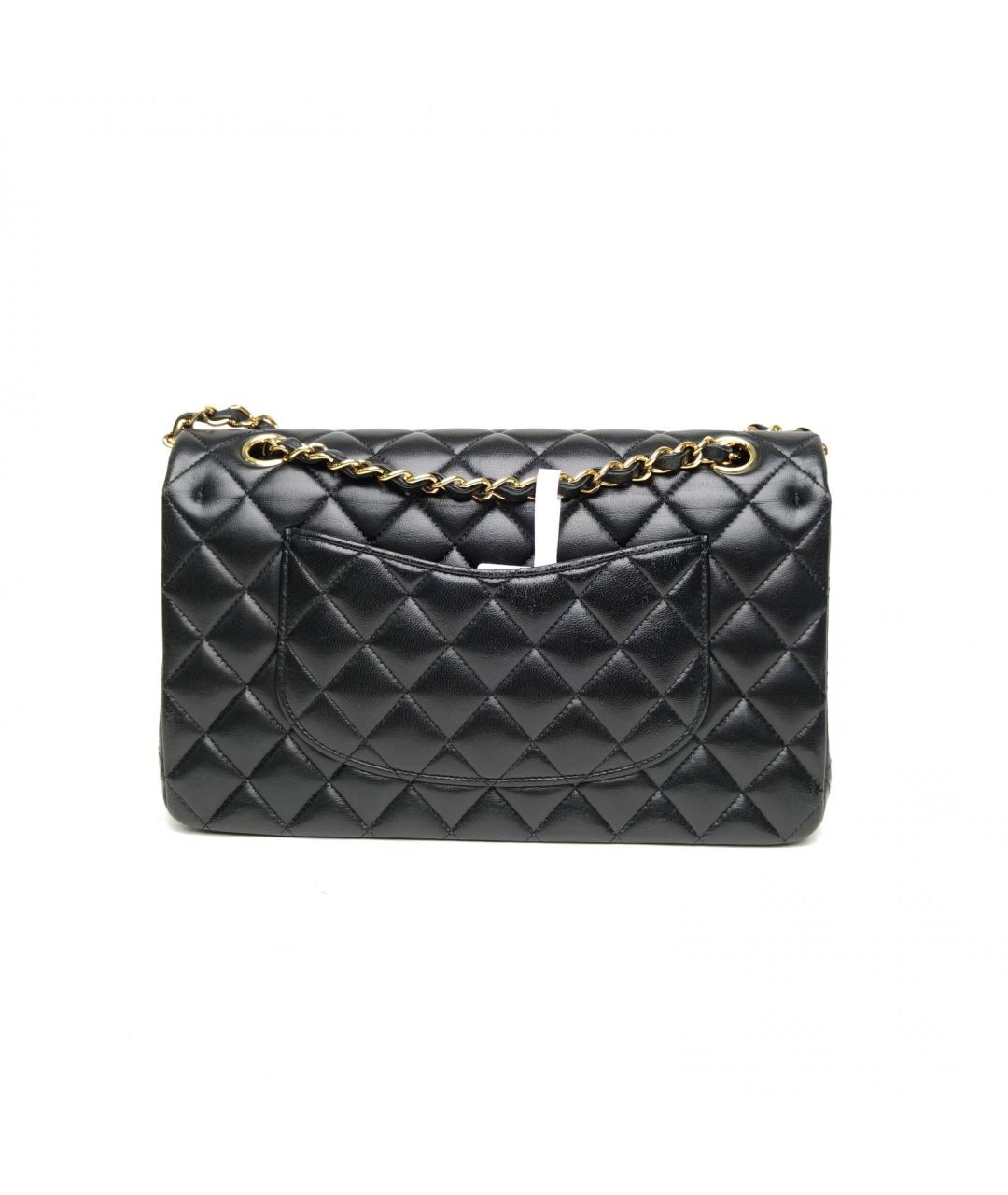 CHANEL Черная кожаная сумка через плечо, фото 4