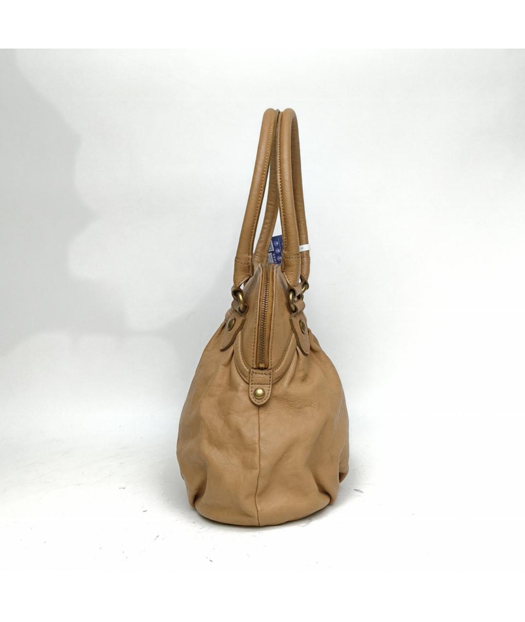 BURBERRY Коричневая кожаная сумка через плечо, фото 3