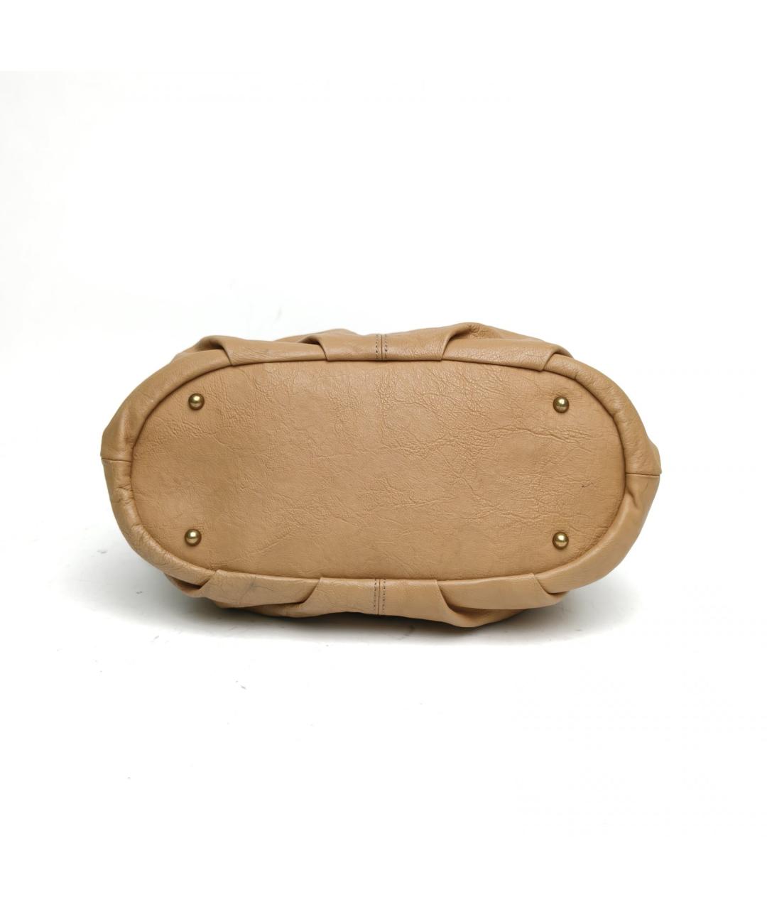 BURBERRY Коричневая кожаная сумка через плечо, фото 5