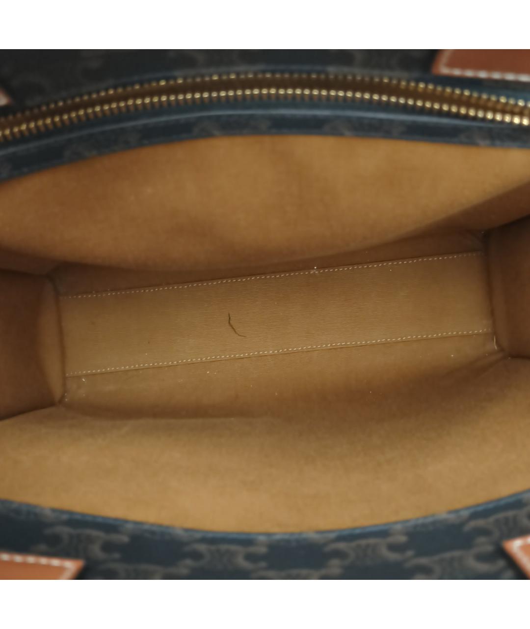 CELINE Коричневая сумка тоут, фото 7