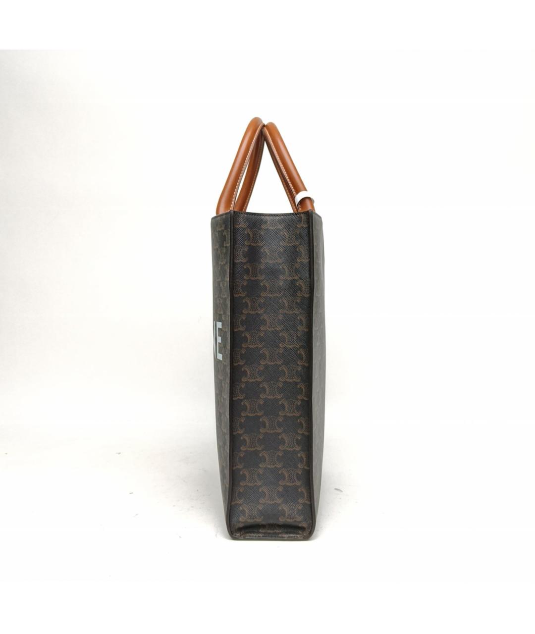 CELINE Коричневая сумка тоут, фото 3