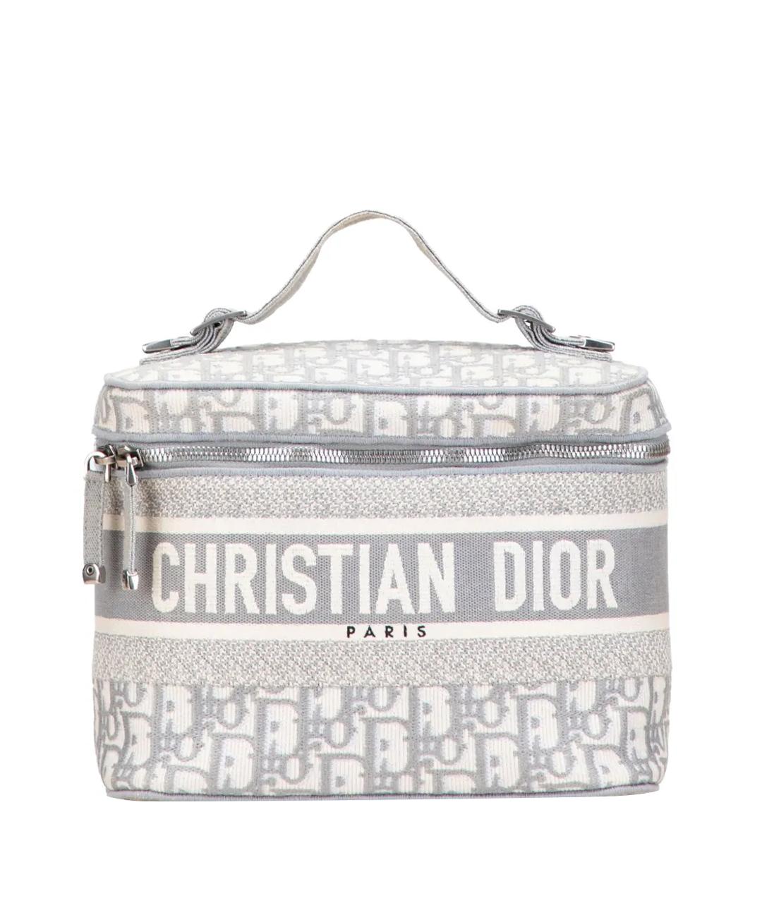 CHRISTIAN DIOR Серая сумка через плечо, фото 1