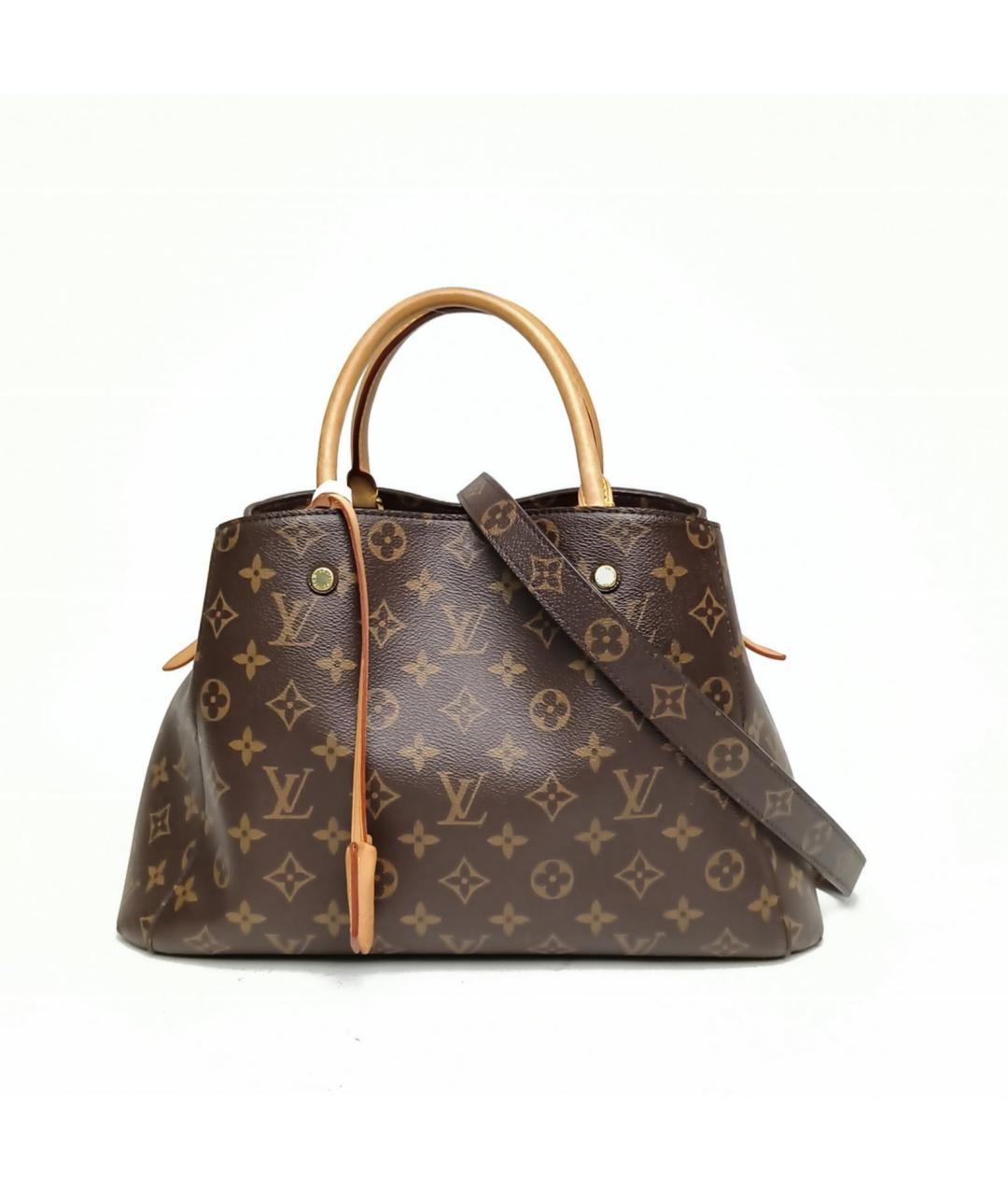 LOUIS VUITTON Коричневая сумка тоут, фото 2