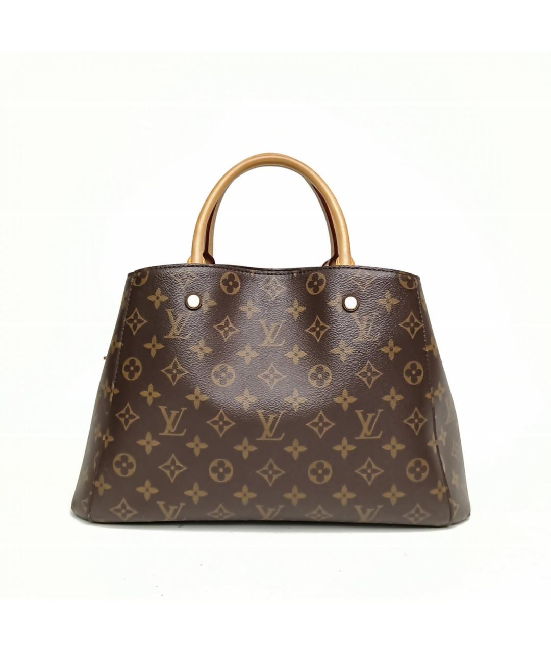 LOUIS VUITTON Коричневая сумка тоут, фото 4