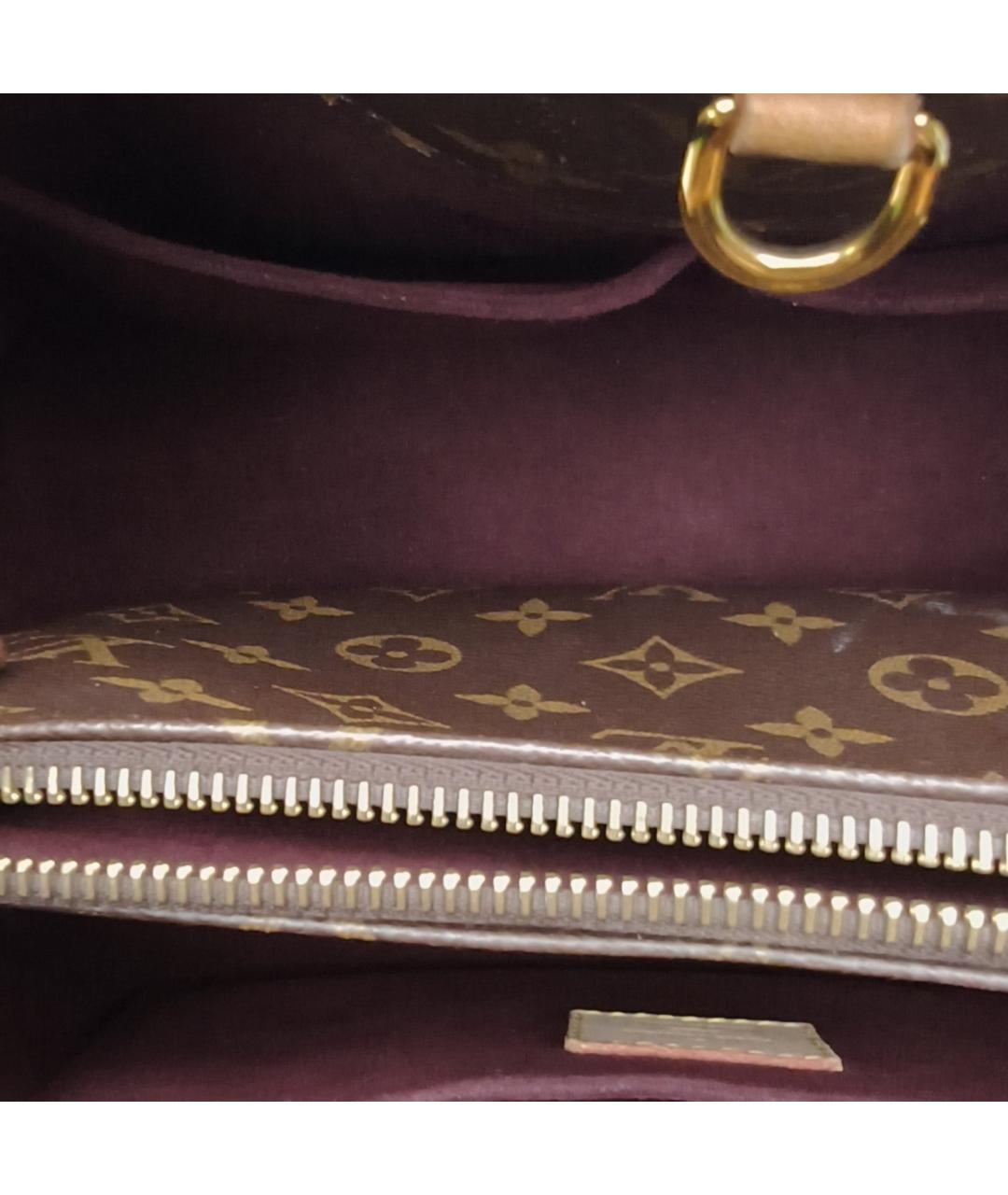 LOUIS VUITTON Коричневая сумка тоут, фото 7