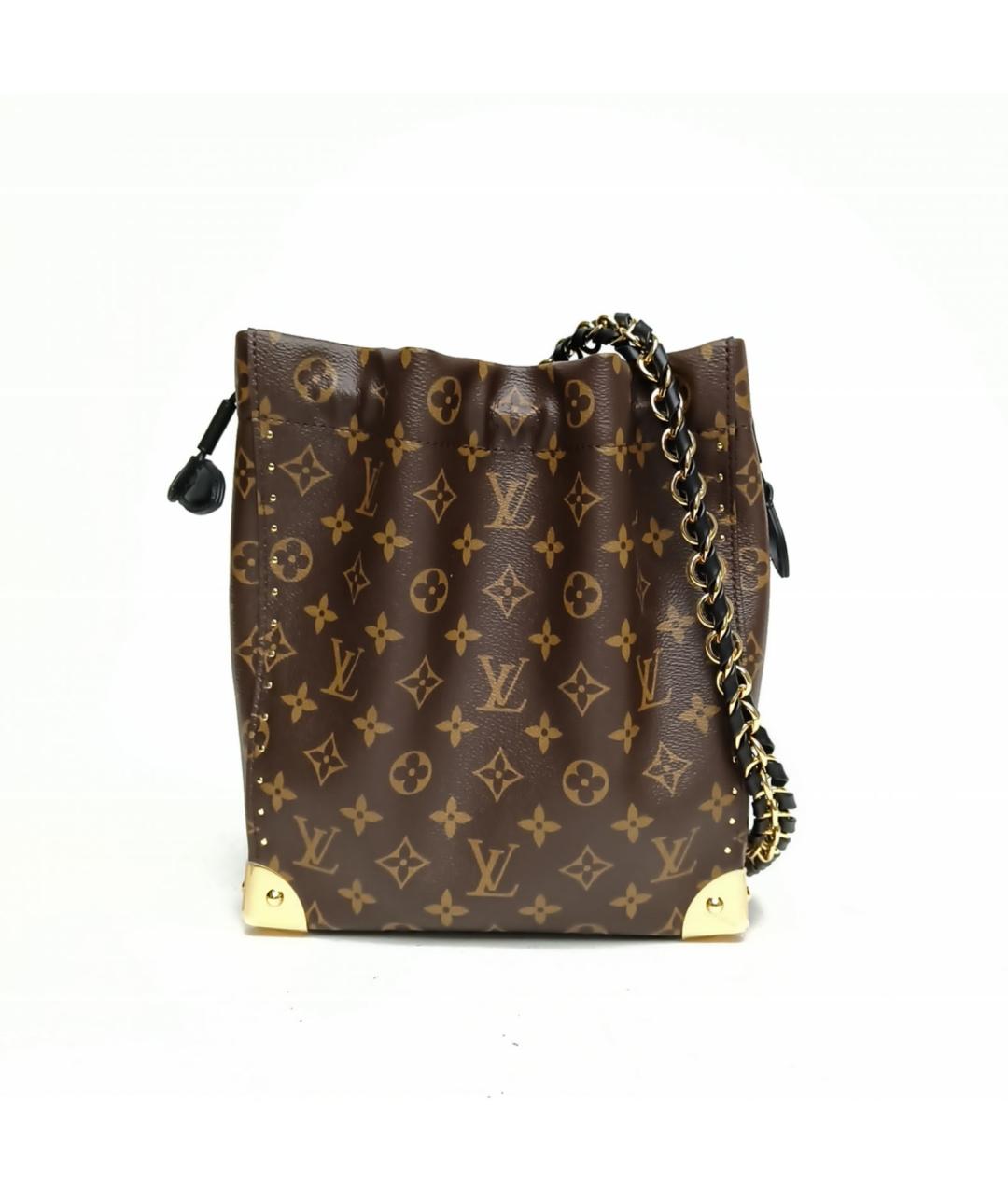 LOUIS VUITTON Коричневая сумка через плечо, фото 2