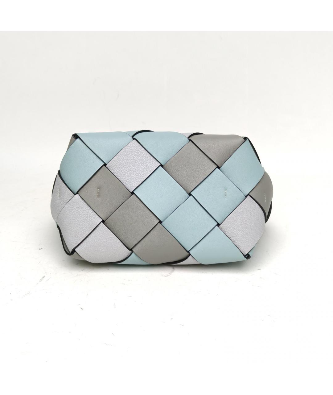 LOEWE Серая кожаная сумка через плечо, фото 2