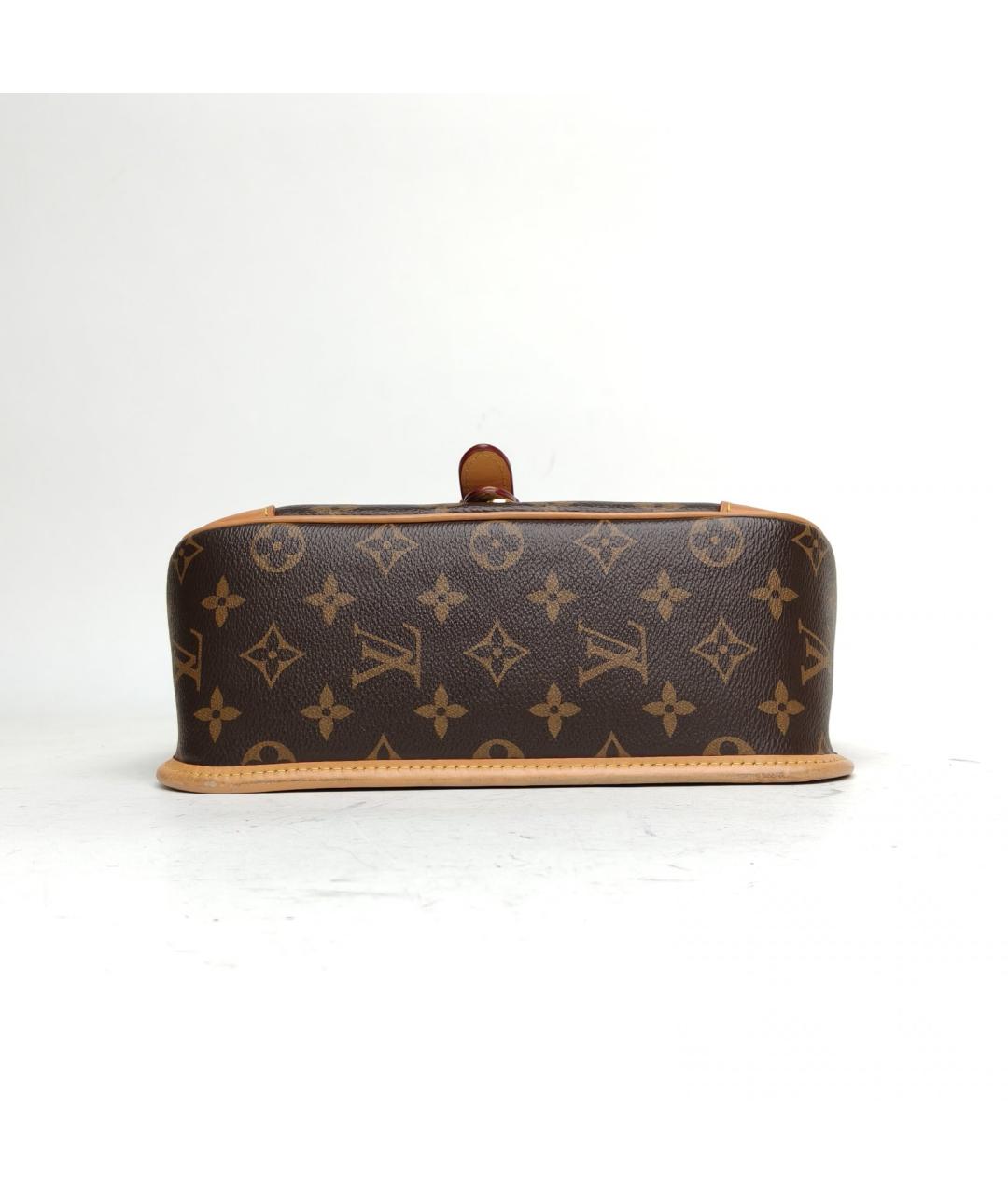 LOUIS VUITTON Коричневая сумка через плечо, фото 6