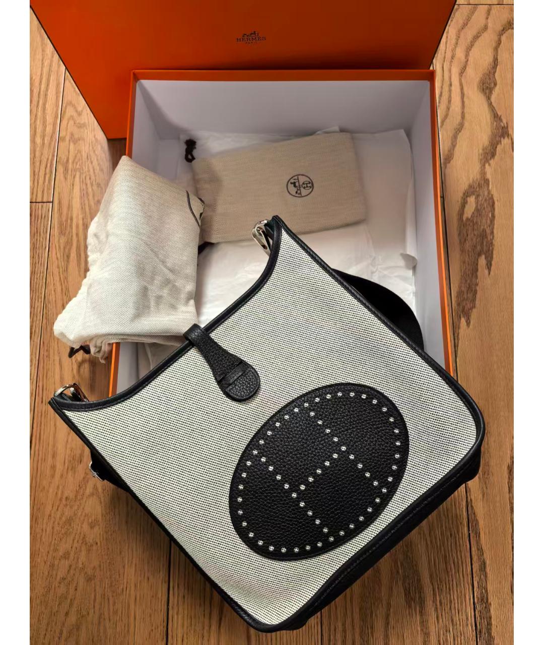 HERMES Мульти тканевая сумка через плечо, фото 9