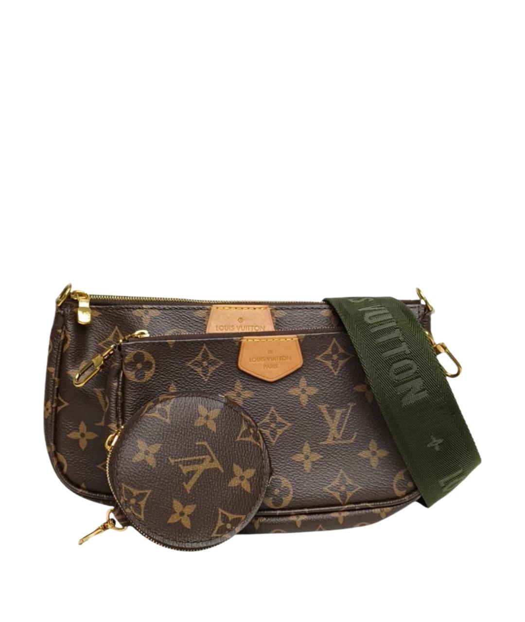 LOUIS VUITTON Коричневая сумка через плечо, фото 1