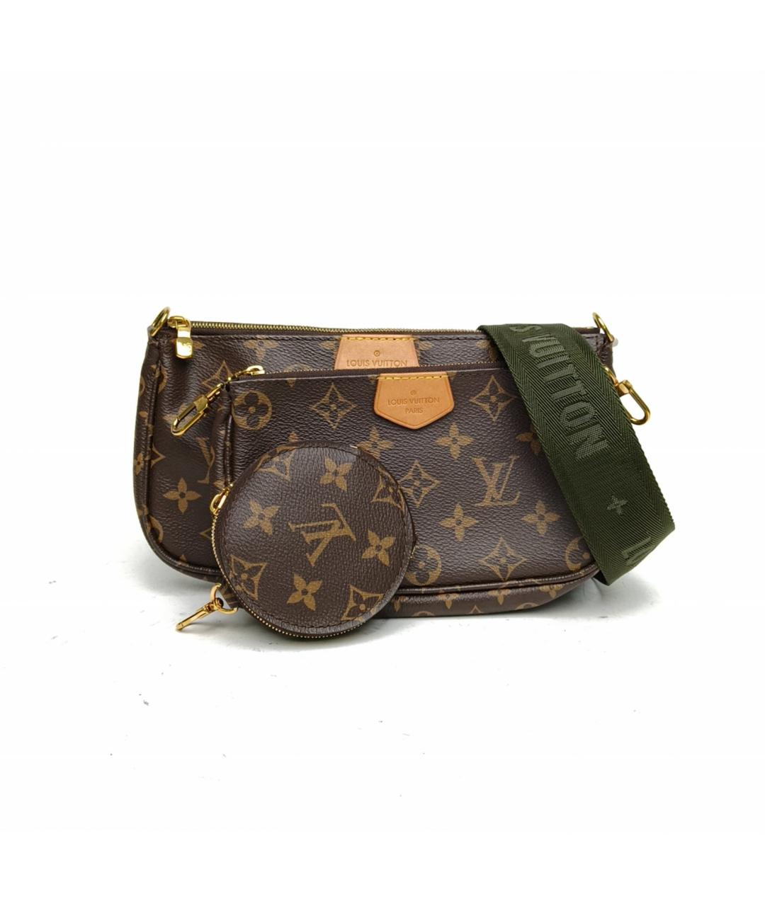 LOUIS VUITTON Коричневая сумка через плечо, фото 2