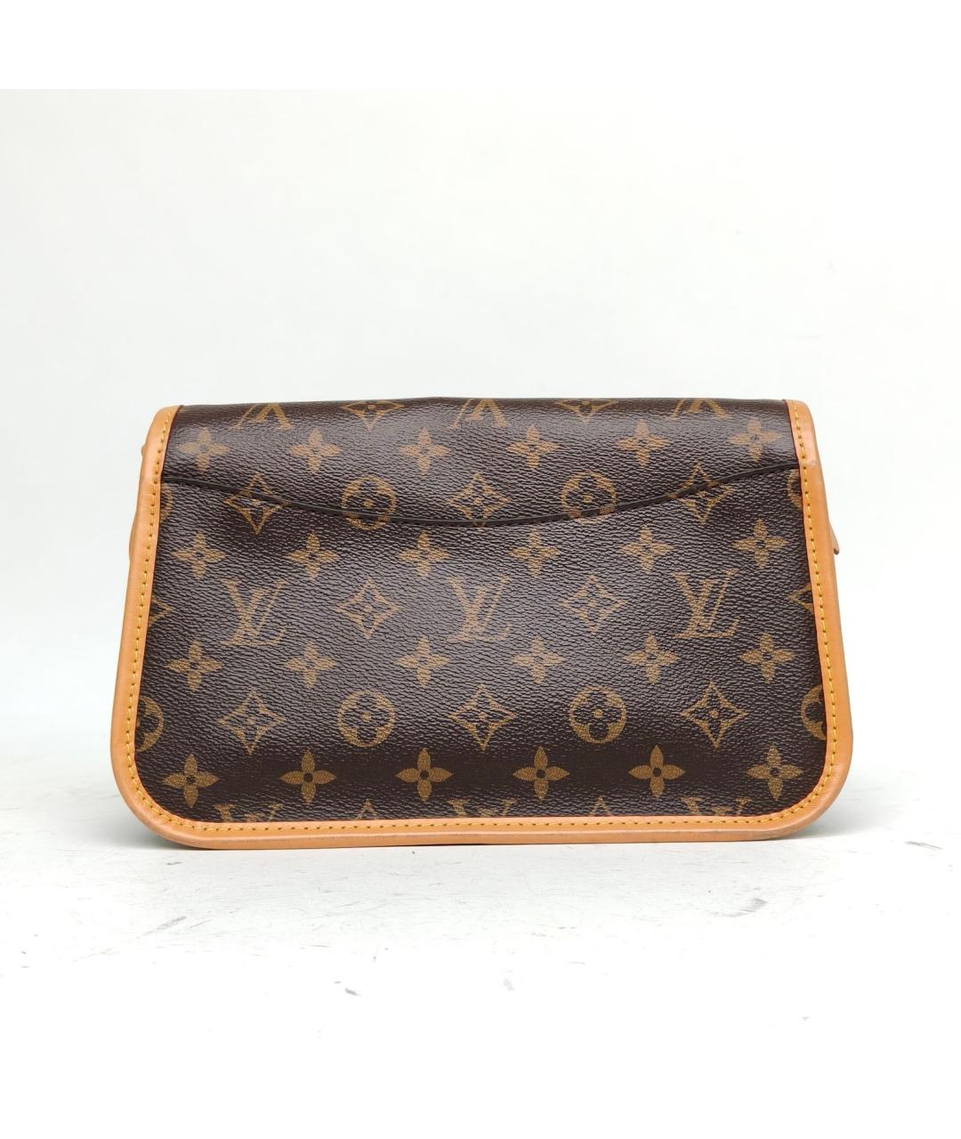 LOUIS VUITTON Коричневая сумка через плечо, фото 4