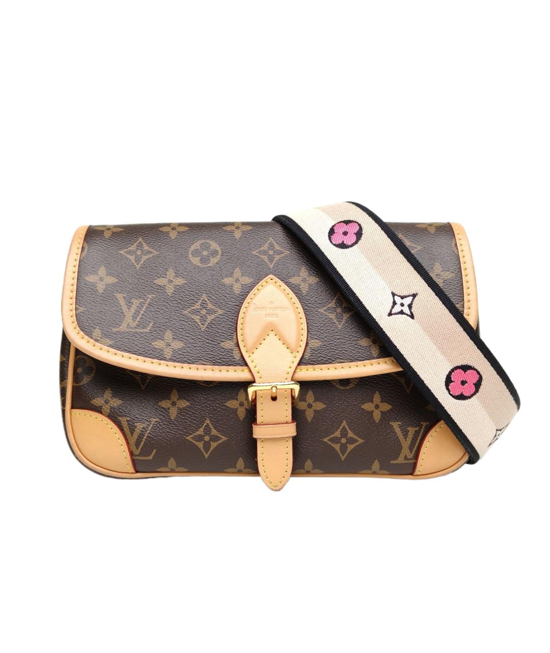 LOUIS VUITTON Коричневая сумка через плечо, фото 1