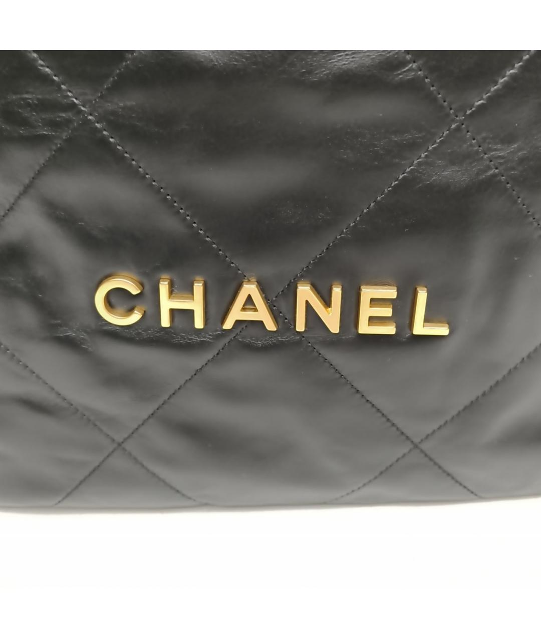 CHANEL Черный кожаный рюкзак, фото 7