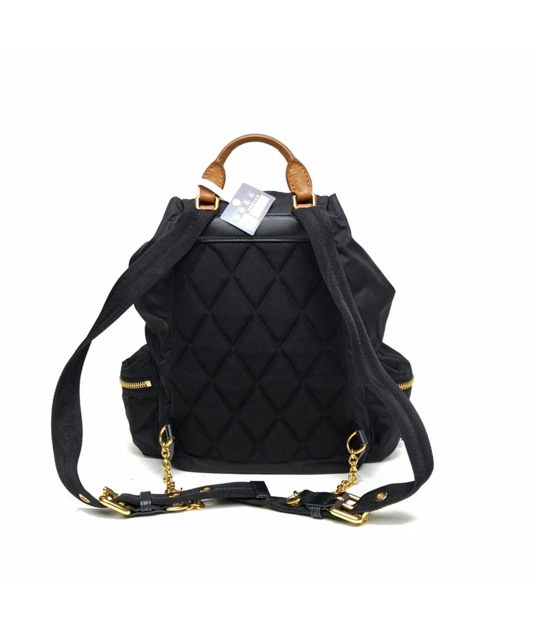 BURBERRY Черный рюкзак, фото 4