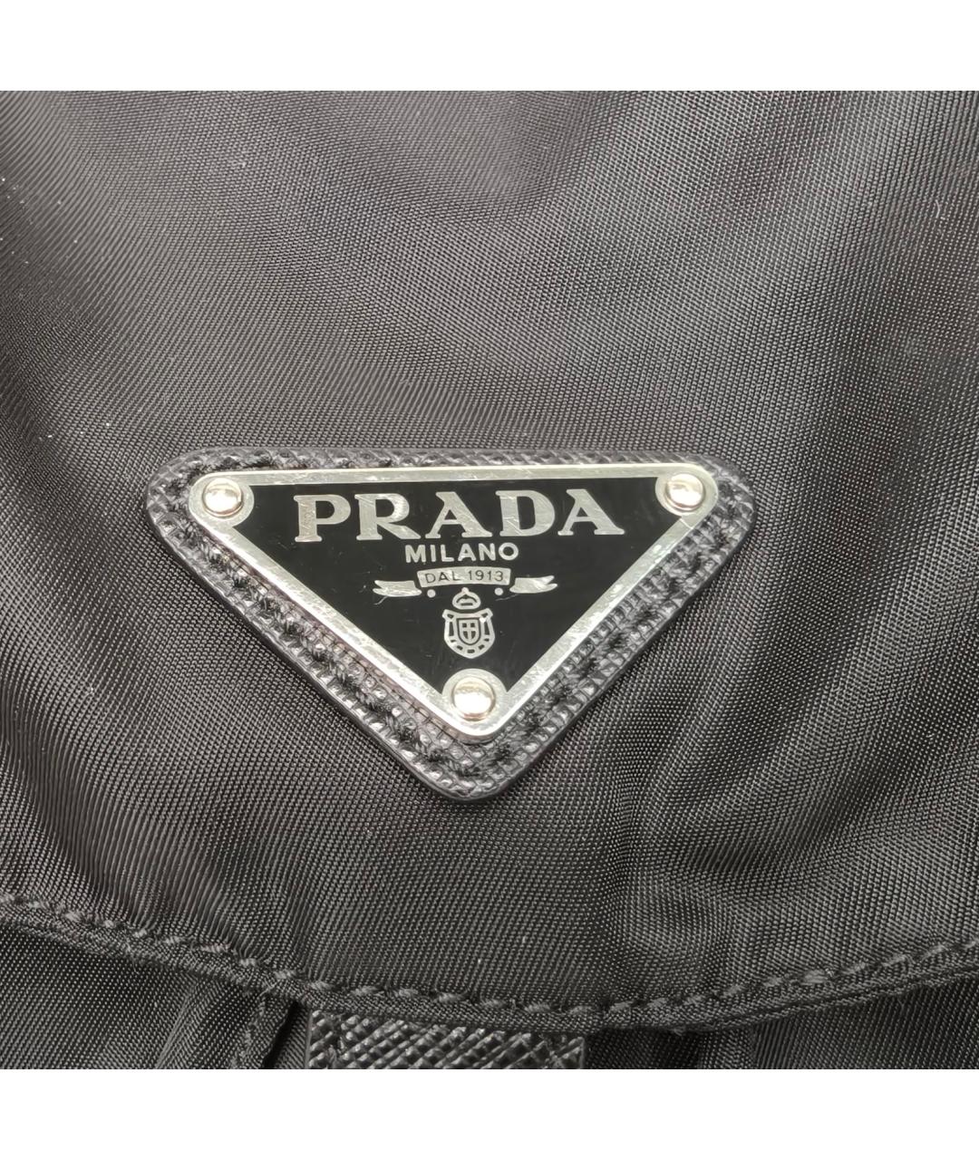 PRADA Черный рюкзак, фото 6