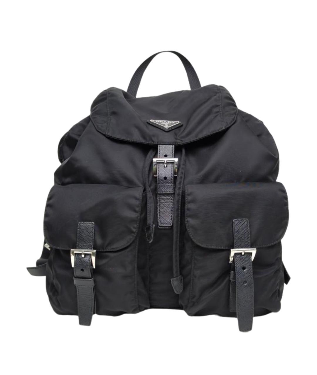 PRADA Черный рюкзак, фото 1