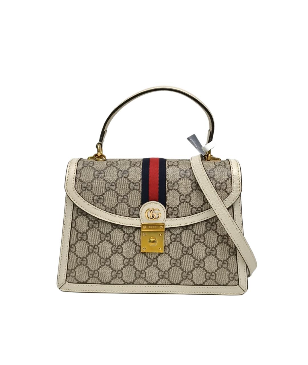 GUCCI Бежевая сумка через плечо, фото 1