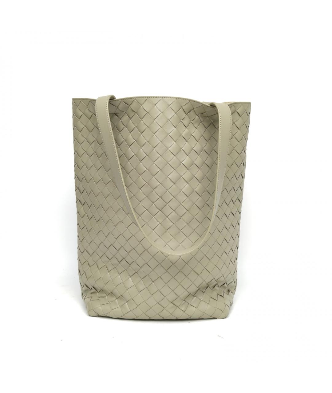 BOTTEGA VENETA Зеленая кожаная сумка через плечо, фото 7