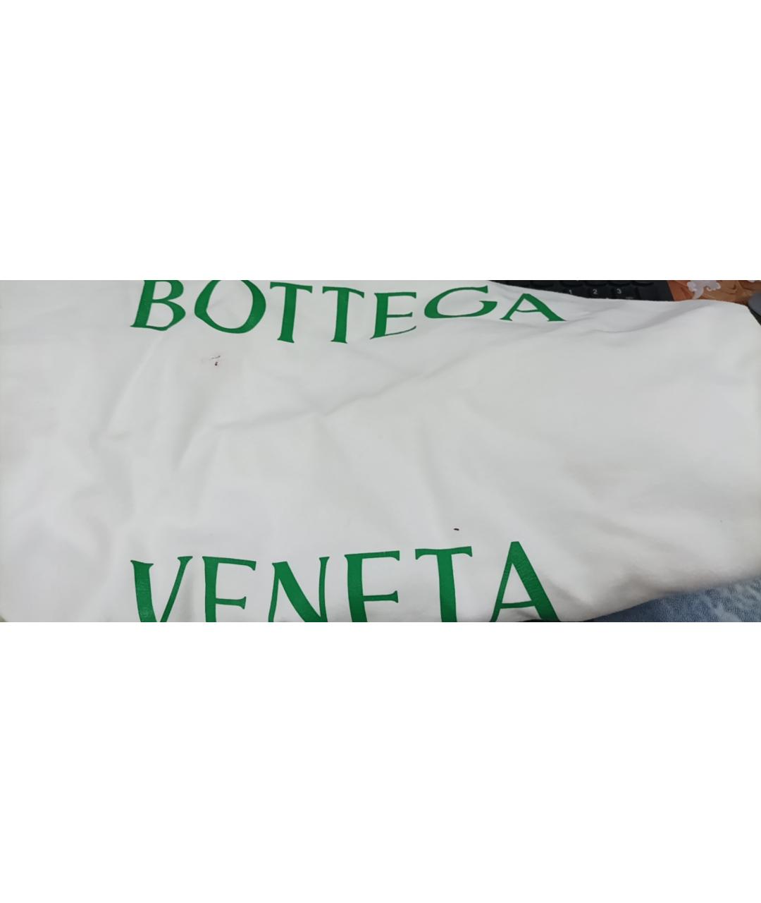 BOTTEGA VENETA Зеленая кожаная сумка через плечо, фото 9