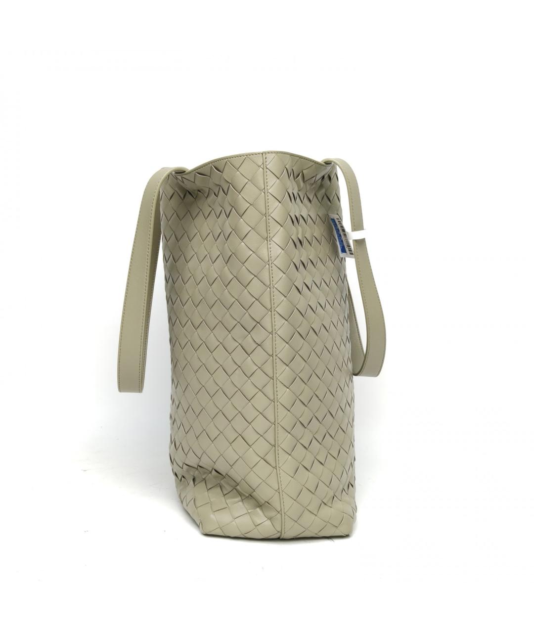 BOTTEGA VENETA Зеленая кожаная сумка через плечо, фото 2