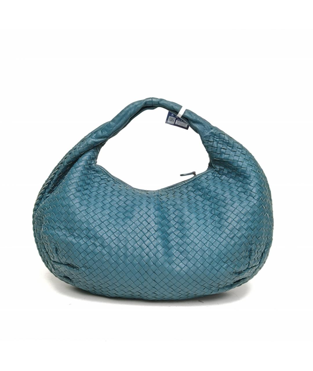 BOTTEGA VENETA Зеленая кожаная сумка через плечо, фото 2