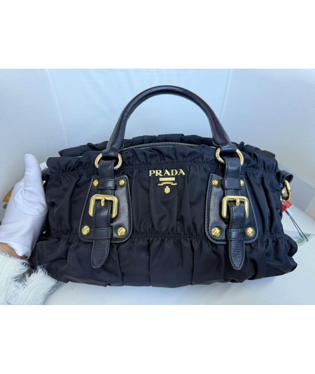 PRADA Черная сумка через плечо, фото 9