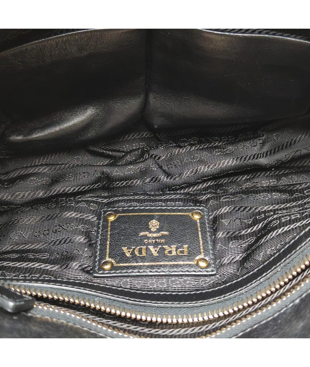 PRADA Черная сумка через плечо, фото 8