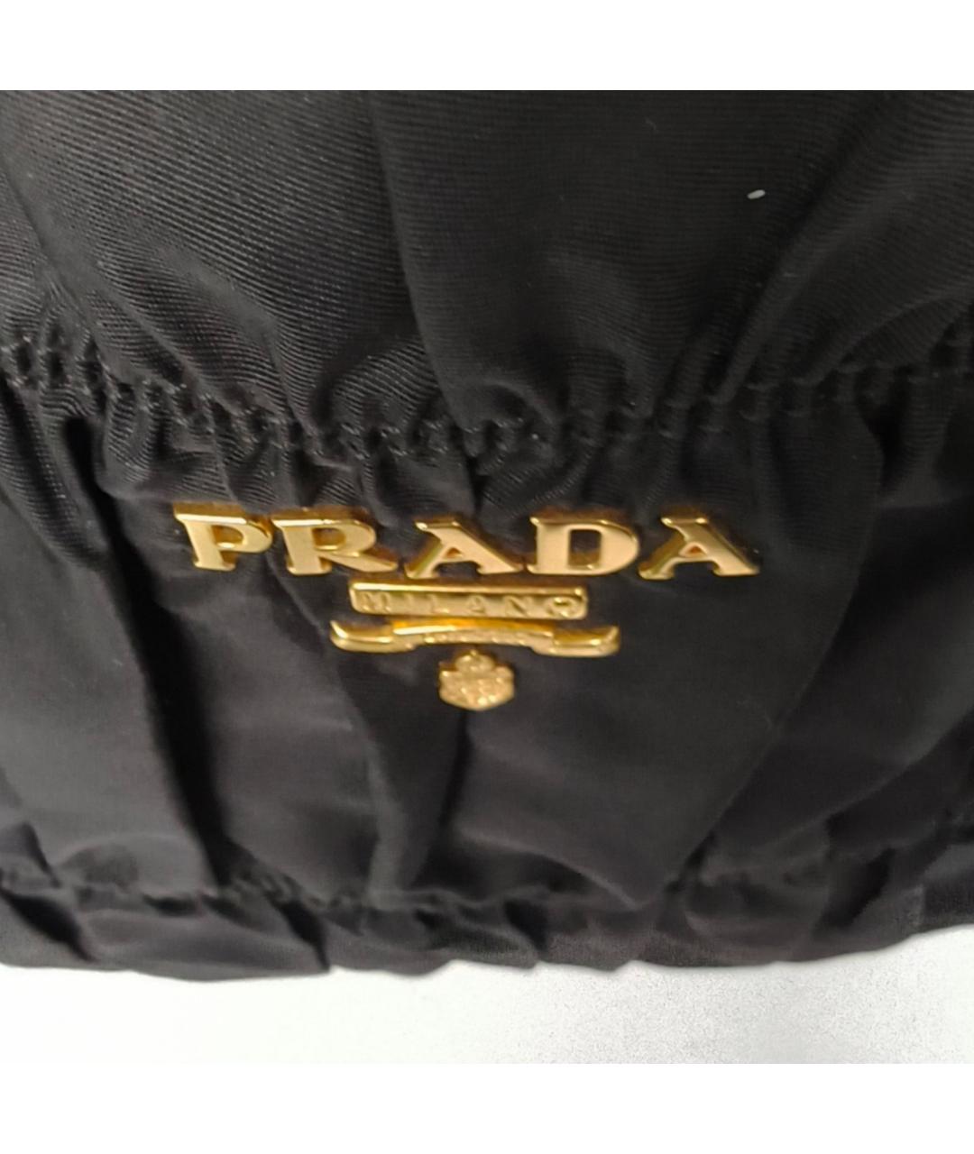 PRADA Черная сумка с короткими ручками, фото 8