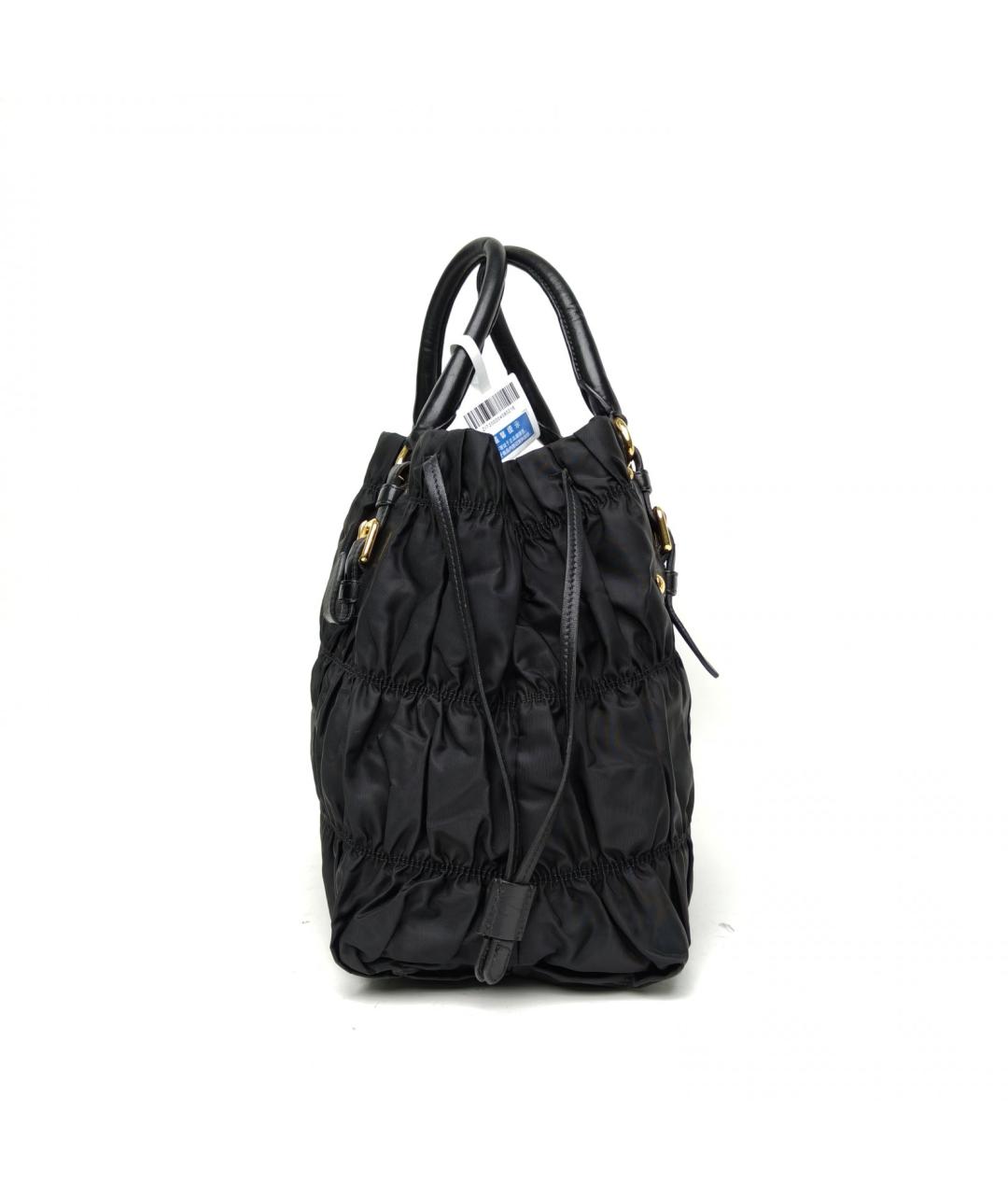 PRADA Черная сумка с короткими ручками, фото 5