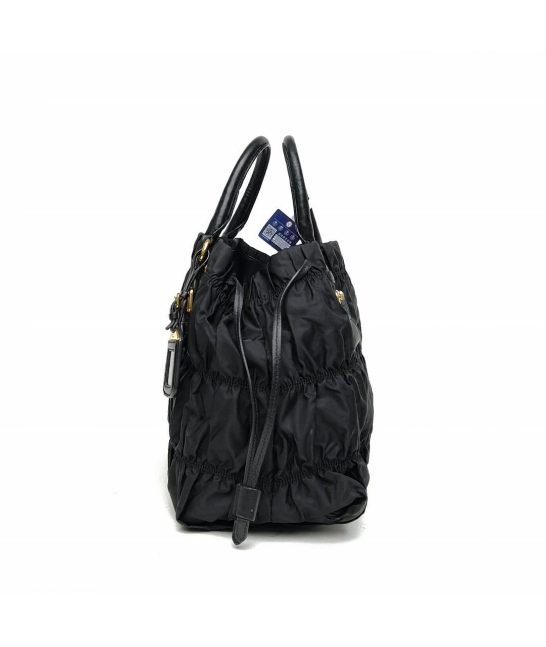 PRADA Черная сумка с короткими ручками, фото 3