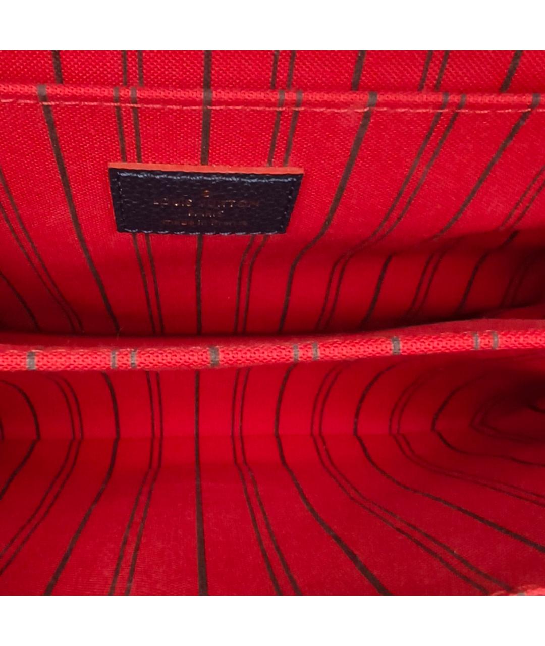 LOUIS VUITTON Синяя кожаная сумка через плечо, фото 7