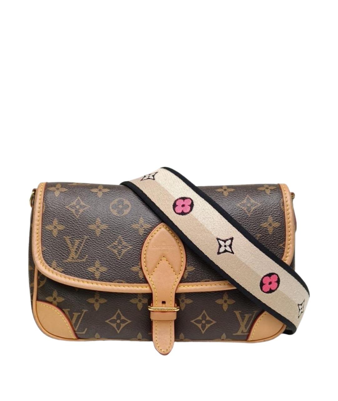 LOUIS VUITTON Коричневая сумка через плечо, фото 1