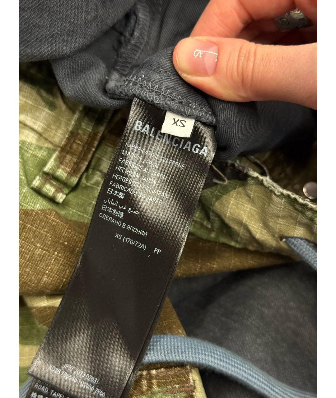 BALENCIAGA Антрацитовые прямые джинсы, фото 5