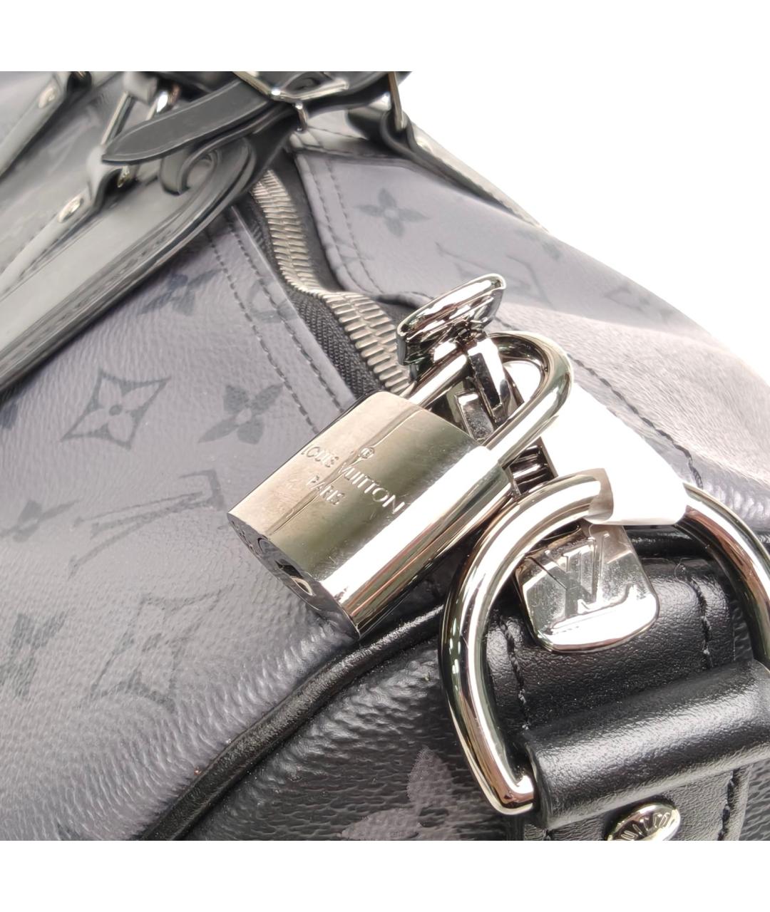 LOUIS VUITTON Черная сумка через плечо, фото 7