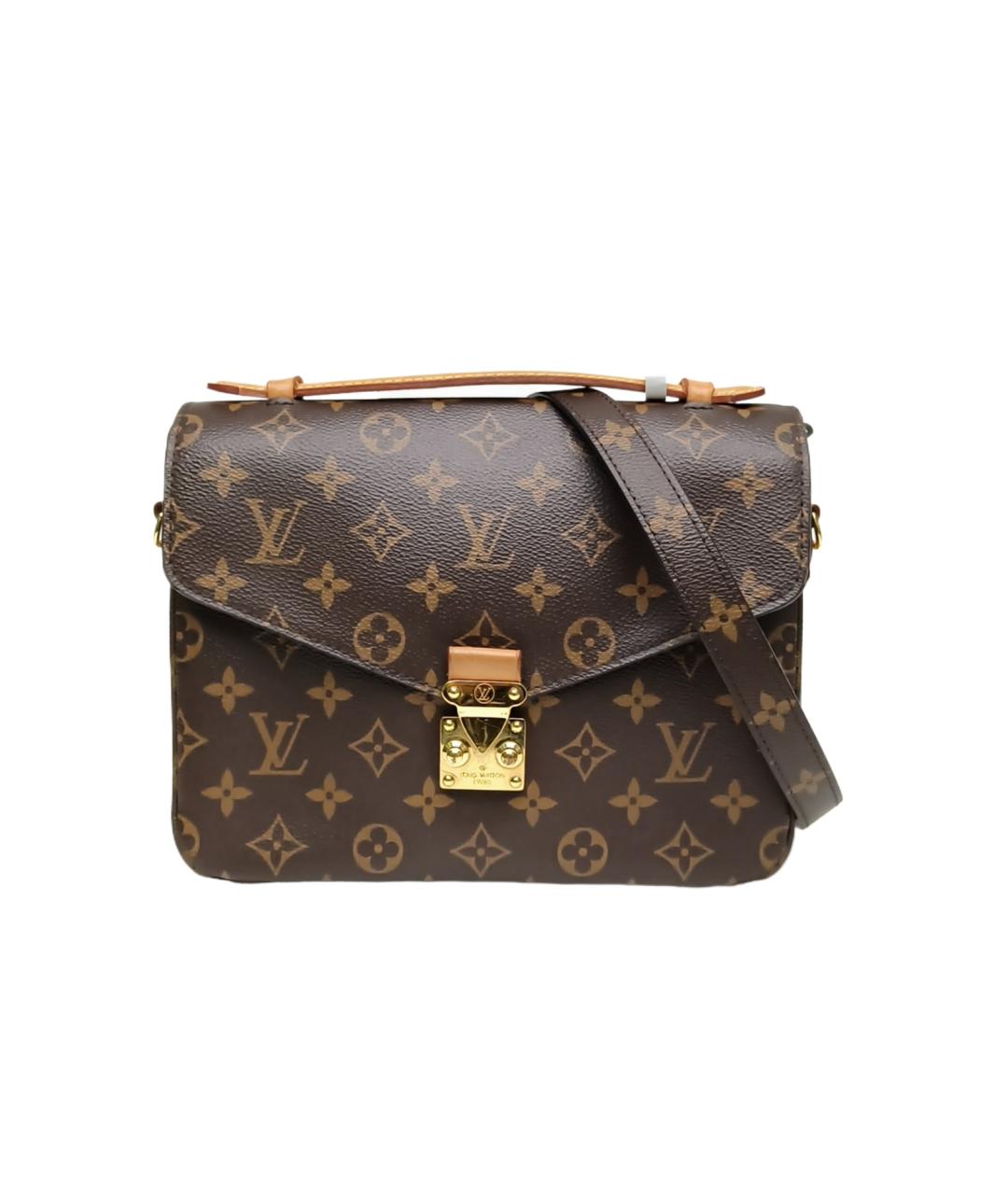 LOUIS VUITTON Коричневая сумка через плечо, фото 10