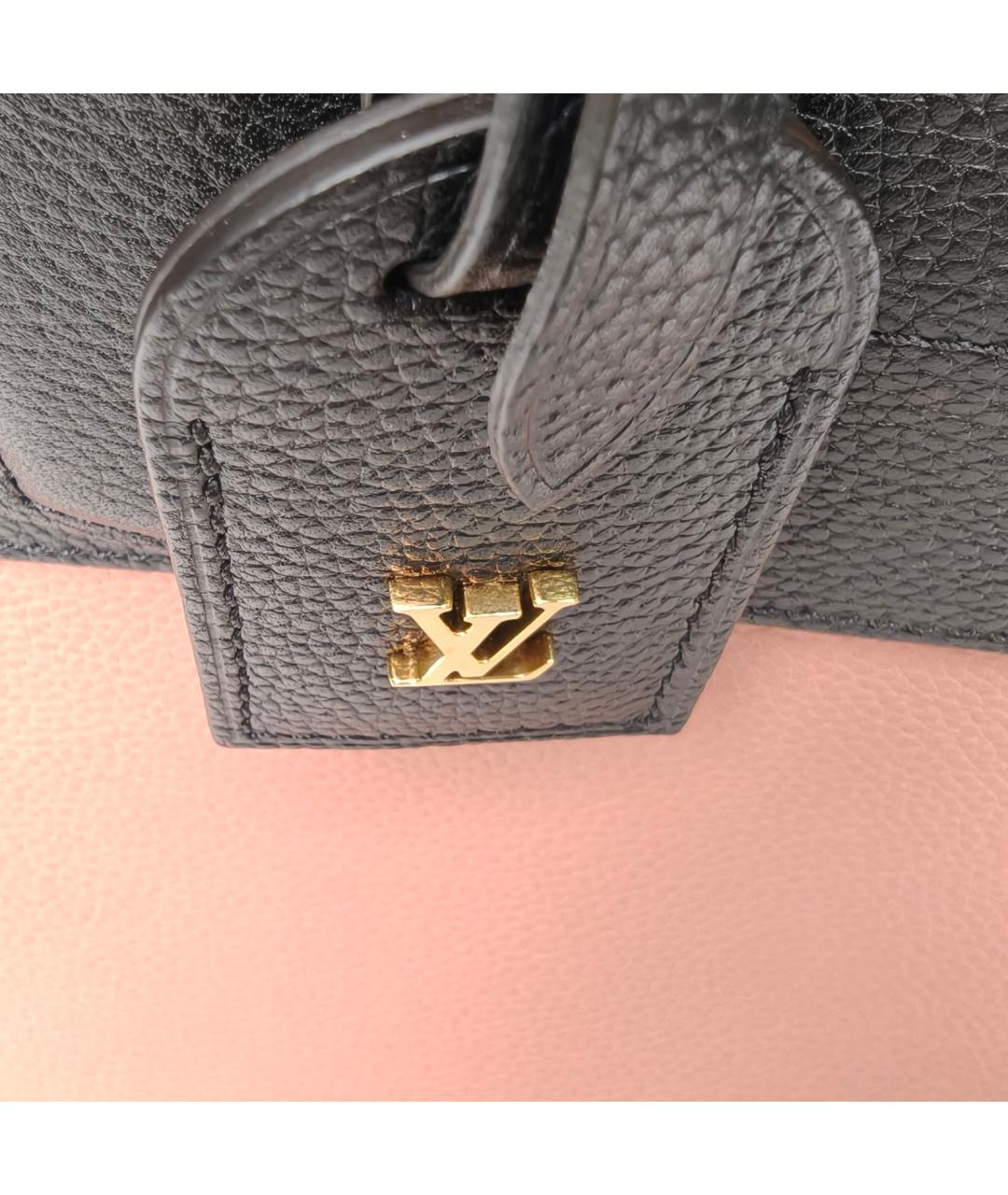 LOUIS VUITTON Розовая кожаная сумка через плечо, фото 7