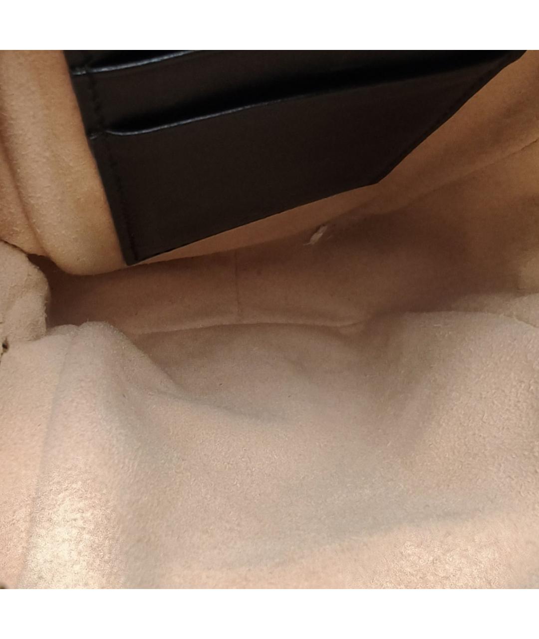 GUCCI Черная кожаная сумка через плечо, фото 7