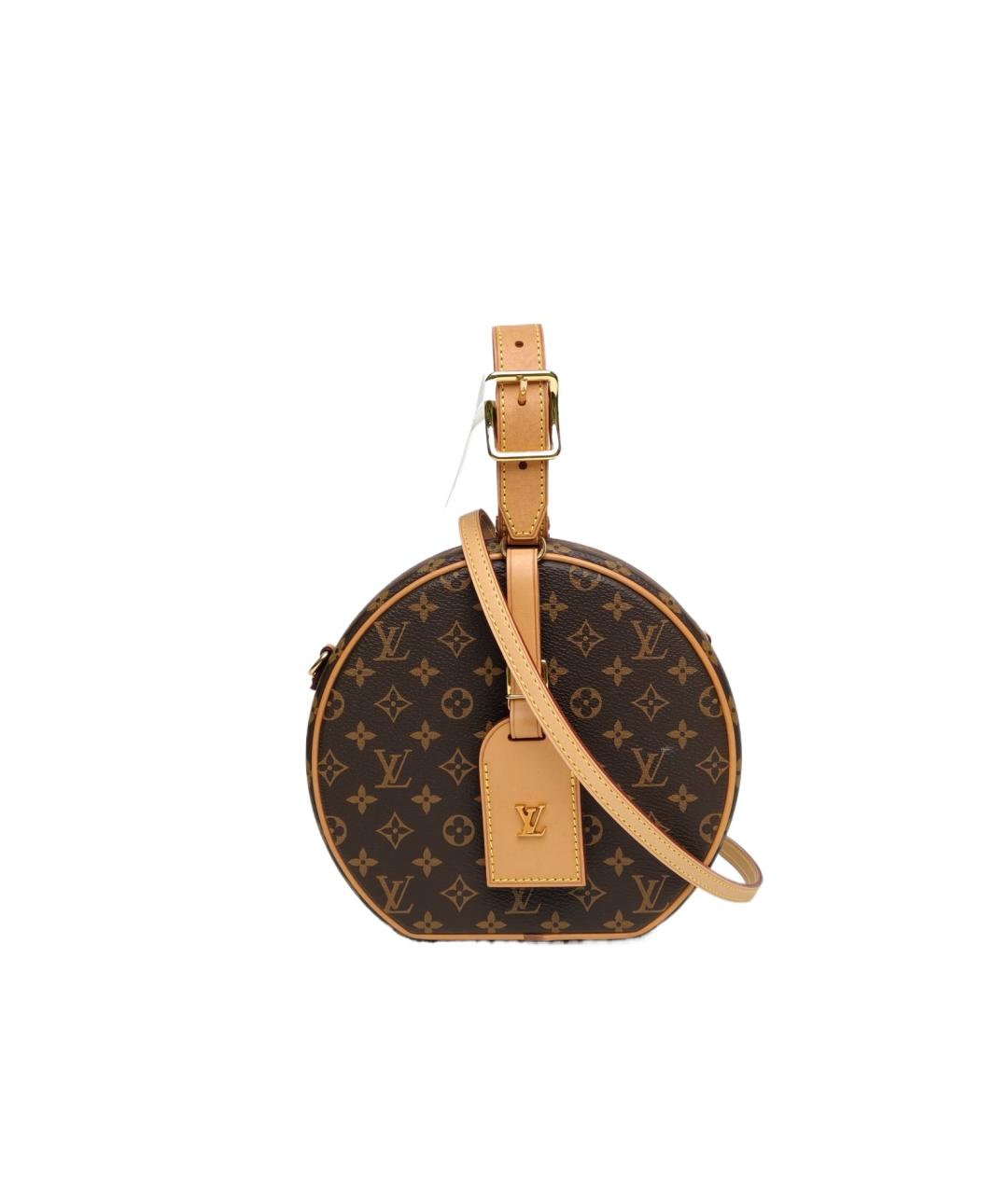 LOUIS VUITTON Коричневая сумка через плечо, фото 1